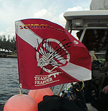 Team Frapper Lionfish Hunt on Scubatyme